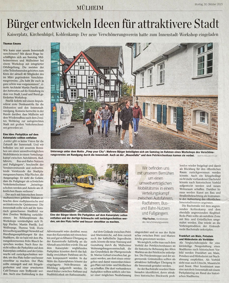Martin Pawlik, Mülheim, Architekt