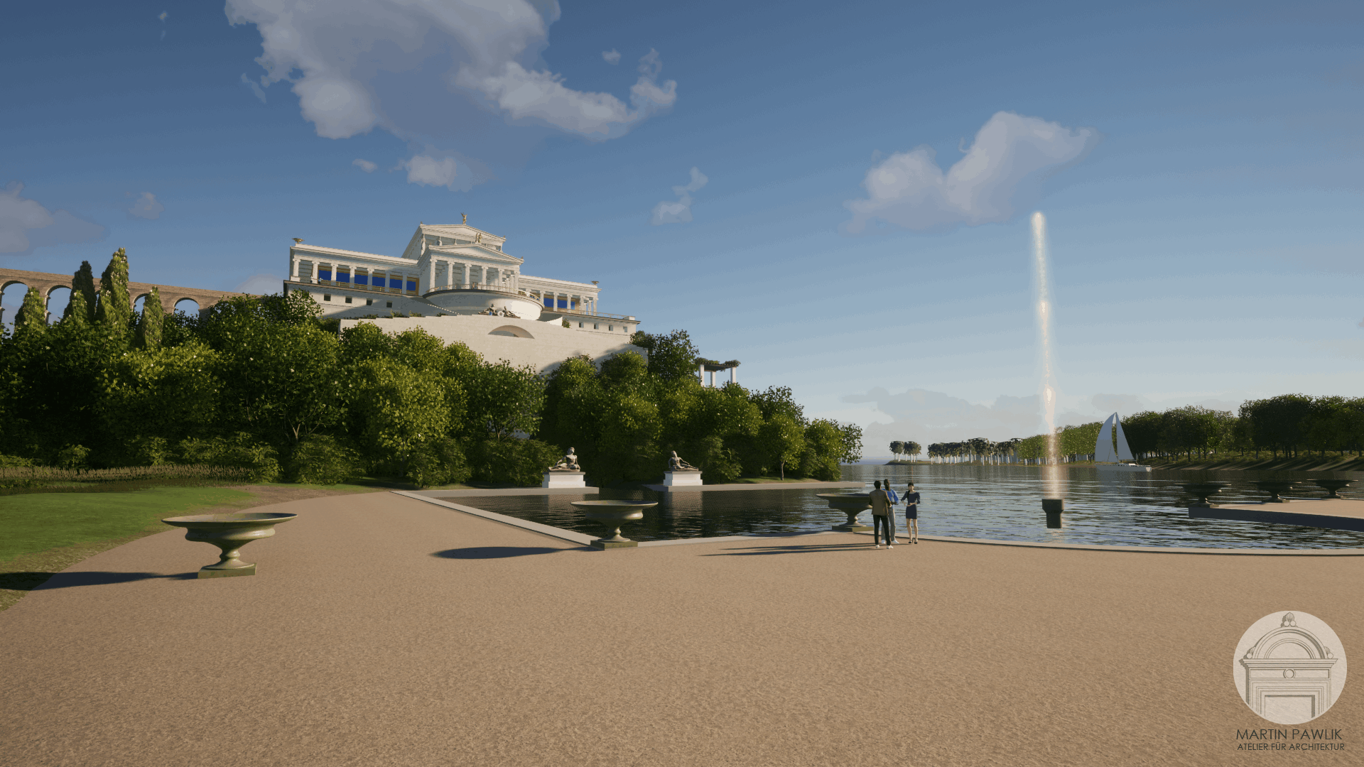 visualisierung, rekonstruktion, potsdam, fwiv, belriguardo