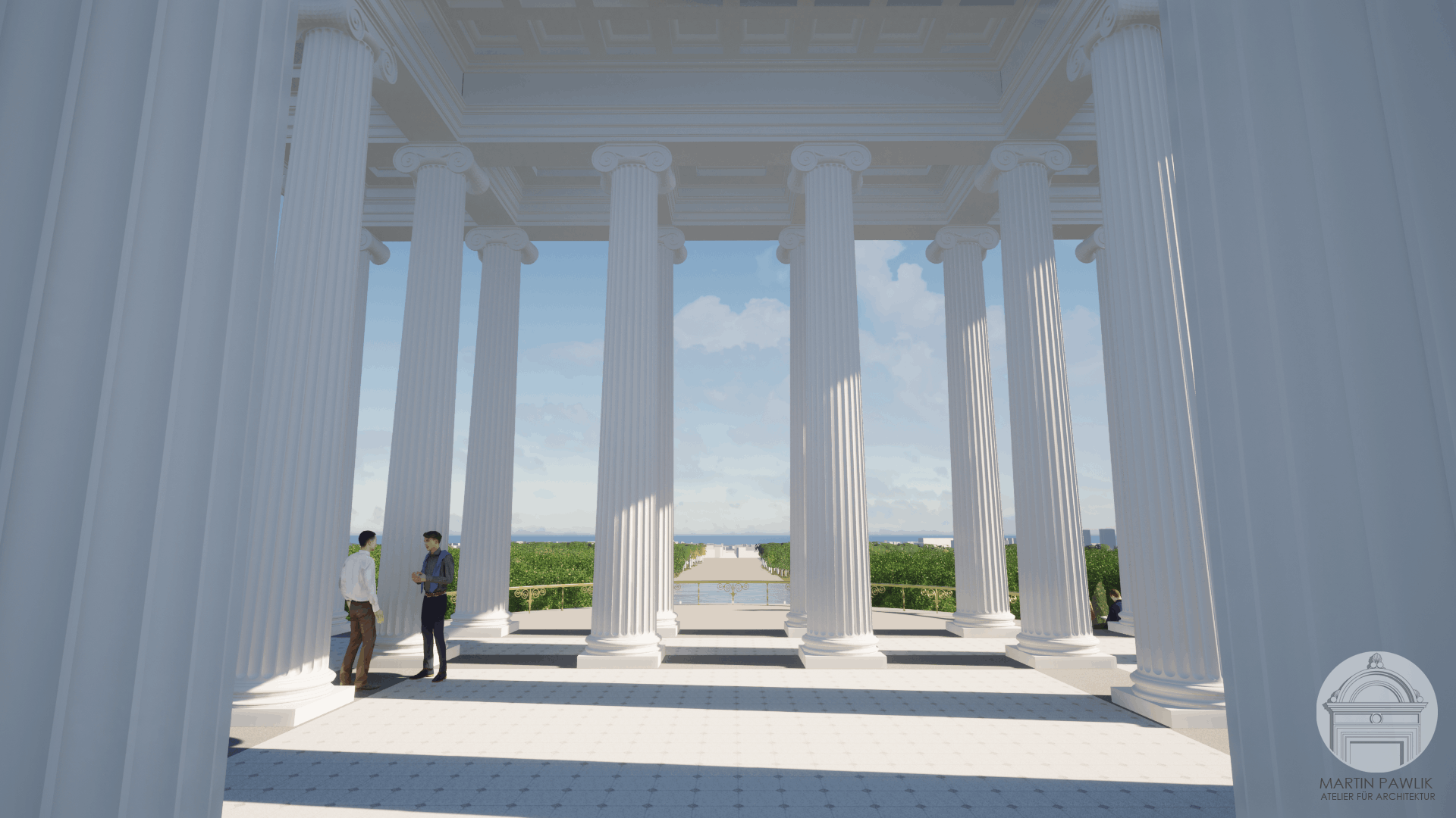 visualisierung, rekonstruktion, potsdam, fwiv, belriguardo